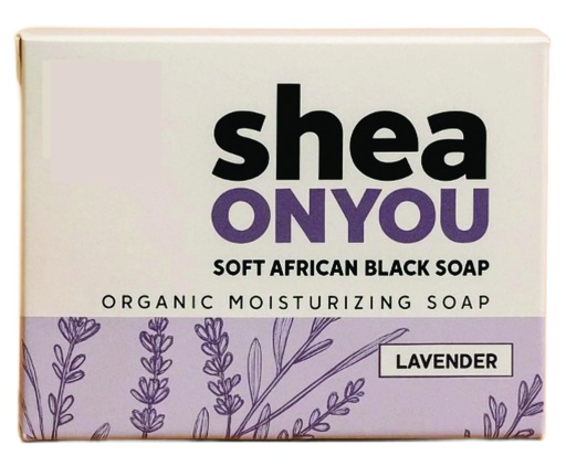 [FDA/Co.25-61789] SHEA ON YOU LAVENDER SOFT AFRICAN BLACK SOAP 121G