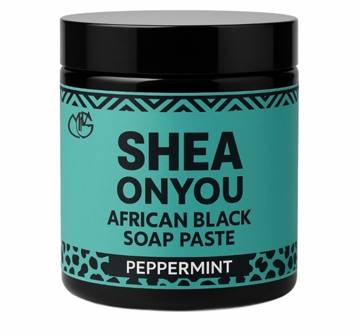 [FDA/Co.25-61788] SHEA ON YOU PEPPERMINT AFRICAN BLACK SOAP PASTE 560G